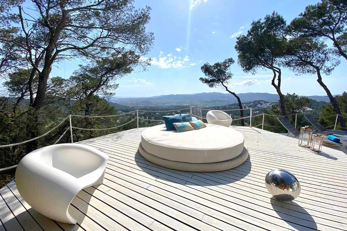 Villa With Amazing Views Over The Hill Can Furnet Esterno foto